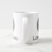 Grinnin' Francois auf einer riesigen Tasse (Rückseite)