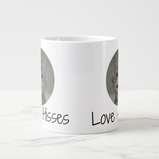 Grinnin' Francois auf einer riesigen Tasse (Vorderseite)