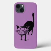Grinning Cat Case-Mate iPhone Case (Rückseite)