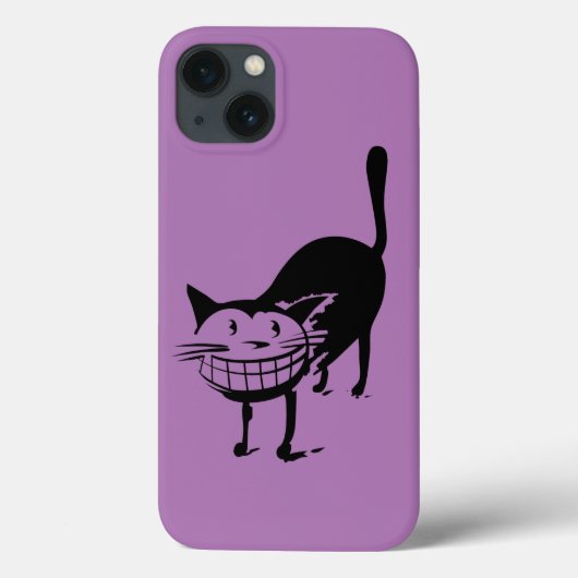Grinning Cat Case-Mate iPhone Case (Rückseite)