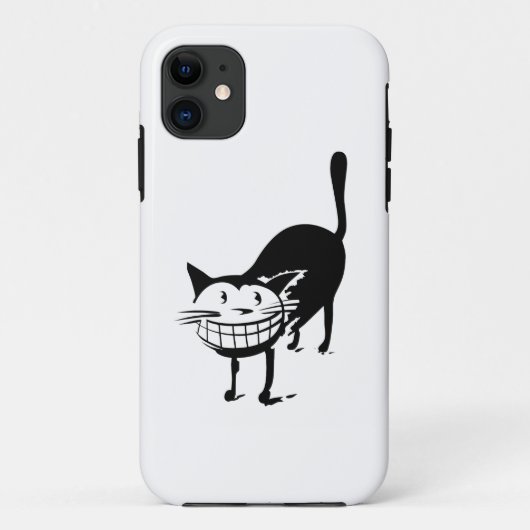 Grinning Cat Case-Mate iPhone Case (Rückseite)