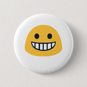 Grinning Emoji Button