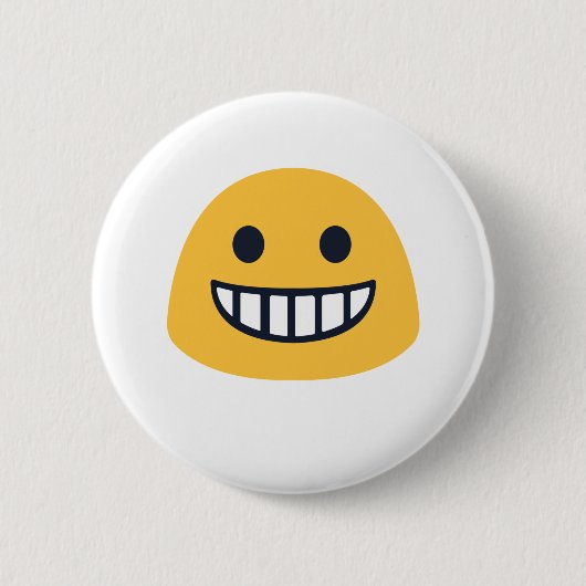 Grinning Emoji Button (Vorderseite)