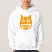 Grinning Emoji Cat Hoodie (Vorderseite)