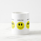 Grinning Faces Classic Happy Day Kaffeetasse (Mittel)