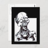 Grinning Ghoul Postkarte (Vorne/Hinten)