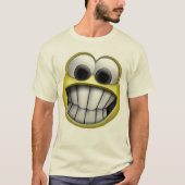 Grinning Happy Face T-Shirt (Vorderseite)