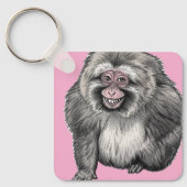 Grinning Monkey - Customizable Funny Gift  Schlüsselanhänger (Vorderseite)