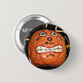Grinning Pumpkin Button (Vorne & Hinten)