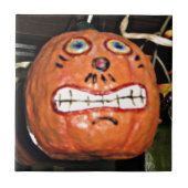 Grinning Pumpkin Fliese (Vorderseite)