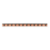 Grinning Pumpkin Satinband (Vorderseite)