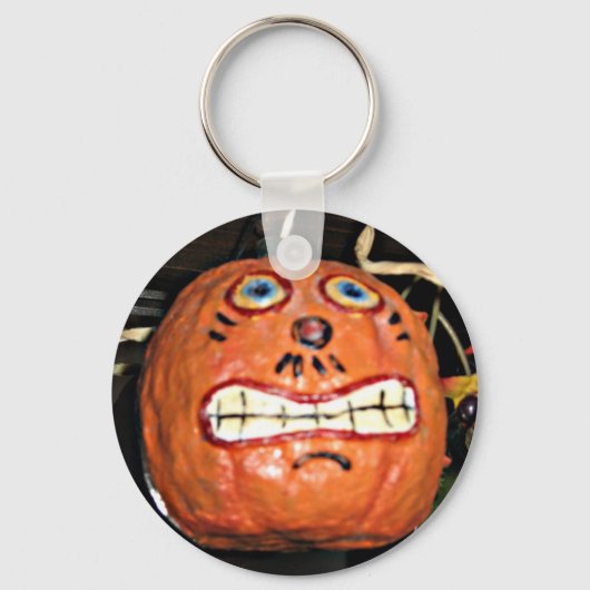 Grinning Pumpkin Schlüsselanhänger (Vorderseite)