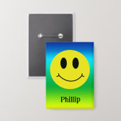 Grinnwand Classic Personalisiert Button (Vorderseite/Rückseite)