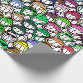 Grinse! Geschenkpapier (Ecke)