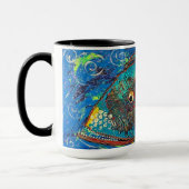 Grinsegmenter-Tasse Tasse (Links)