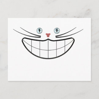 Grinsekatze Postkarte