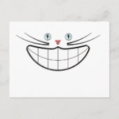 Grinsekatze Postkarte (Vorderseite)