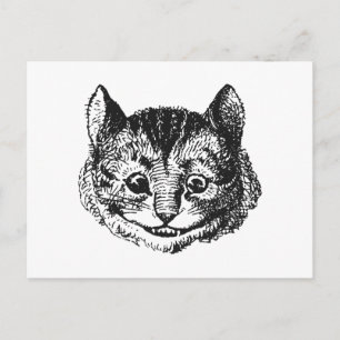 Grinsekatze Postkarte