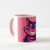 Grinsekatze Tasse (Vorderseite Links)