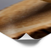 Grinsemasse und Käse Poster (Ecke)