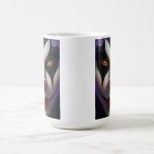 Grinsen des Mitternachtskarnevals Kaffeetasse (Mittel)