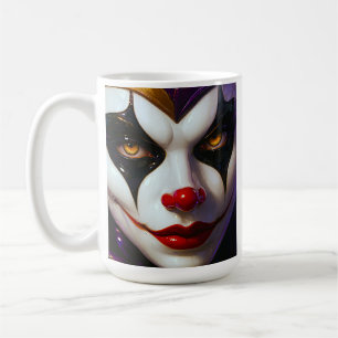 Grinsen des Mitternachtskarnevals Kaffeetasse