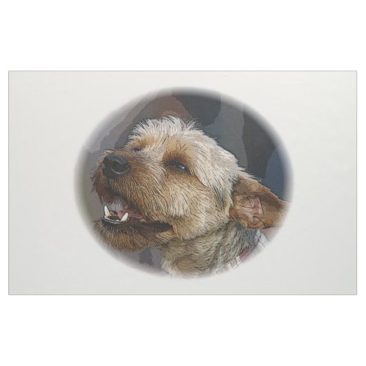 Grinsen-Grenz Stoff (Yard (91,4 cm))