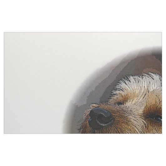 Grinsen-Grenz Stoff (Fat Quarter (45,7 x 55,9 cm))