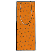 Grinsen-Halloween-Party Geschenktüte Für Weinflaschen (Rückseite)