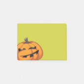 Grinsen Halloween Pumpkin Post-it® Notes Post-it Klebezettel (Vorderseite)
