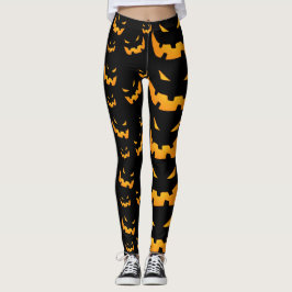 Grinsen Halloween Pumpkins Leggings