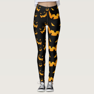 Grinsen Halloween Pumpkins Leggings