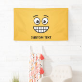 Grinsen mit offenen Augen Banner (Insitu)