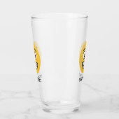 Grinsen mit offenen Augen Glas (Links)
