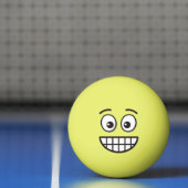 Grinsen mit offenen Augen Tischtennisball (Netto)