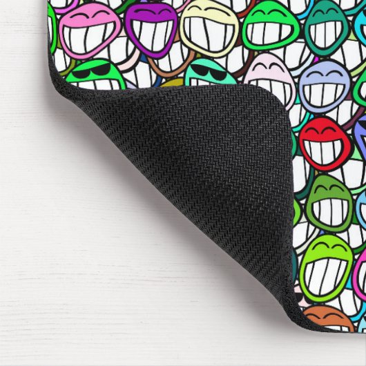 Grinsen Mousepad (Ecke)