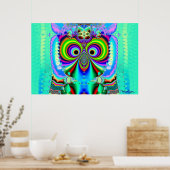 Grinsen-Musketier 3 Poster (Küche)