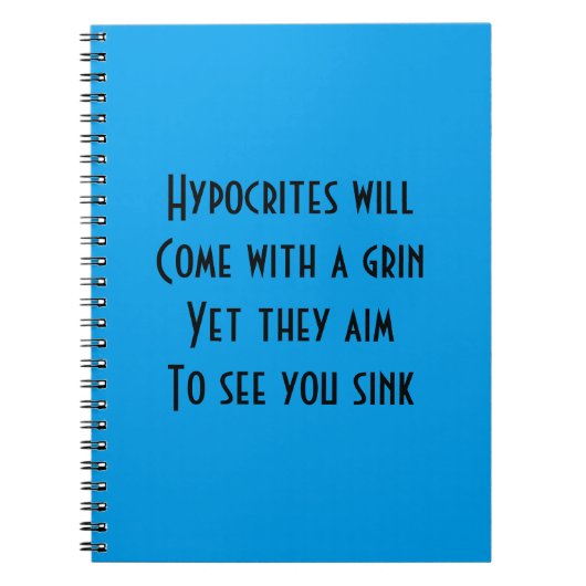 Grinsen Notizblock (Vorderseite)