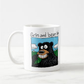 grinsen Sie u. tragen Sie es Kaffeetasse (Links)