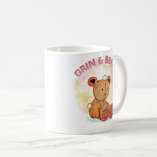 grinsen Sie und tragen Sie es Tasse (VorderseiteRechts)