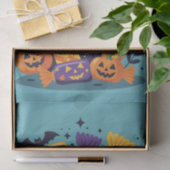 Grinsen von Jack-O' Lanterns Spooky Candy Hallowee Seidenpapier (Geschenk)