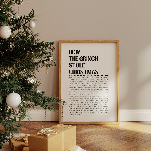 Grinsen Weihnachten Weihnachtsstollen Kunst drucke