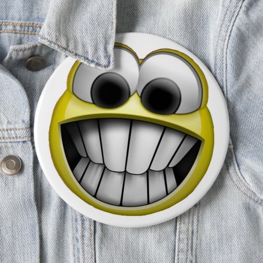 Grinsendes glückliches Gesicht Button (Beispiel)