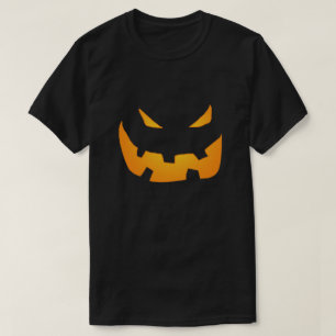 Grinsendes Halloween-Kürbisgesicht T-Shirt