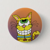 Grinsenkatze Button (Vorderseite)
