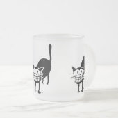 Grinsenkatze Mattglastasse (VorderseiteRechts)