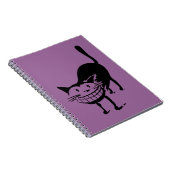 Grinsenkatze Notizblock (Rechte Seite)