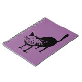 Grinsenkatze Notizblock (Linke Seite)