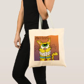 Grinsenkatze Tragetasche (Vorderseite (Produkt))