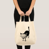 Grinsenkatze Tragetasche (Vorderseite (Produkt))